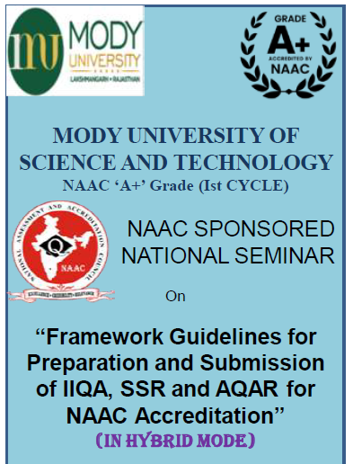 Framework Guidelines For Preparation And Submission Of IIQA, SSR And ...